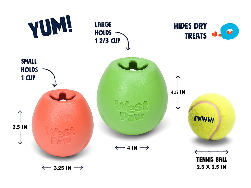 Thumbnail: West Paw - Rumbl Treat Toy