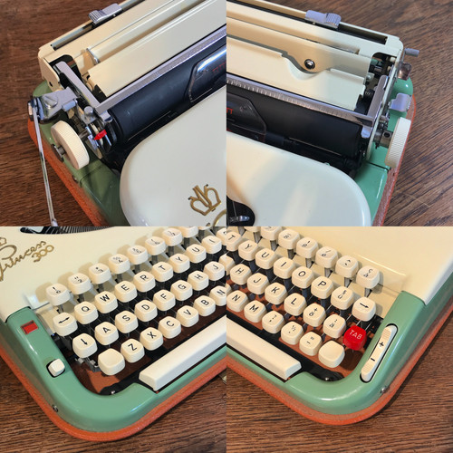 SORRY, SOLD! 1962 Princess 300 Typewriter with Congress