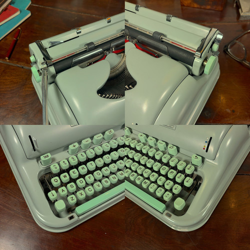 Hermes 3000 typewriter with rare, deLuxe case! | Acme Type Machines