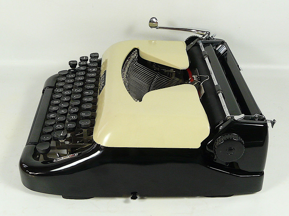 Thumbnail: Aztec Typewriter, Original Colours, Model 500, 1962
