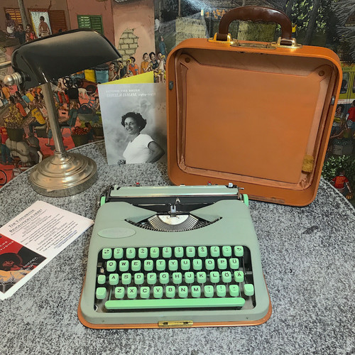 Hermes Baby Typewriter with DeLuxe Case 1958 | Acme Type Machines