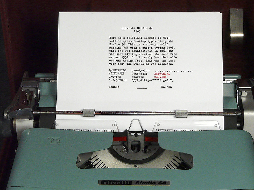 Thumbnail: Olivetti Studio 44 1967