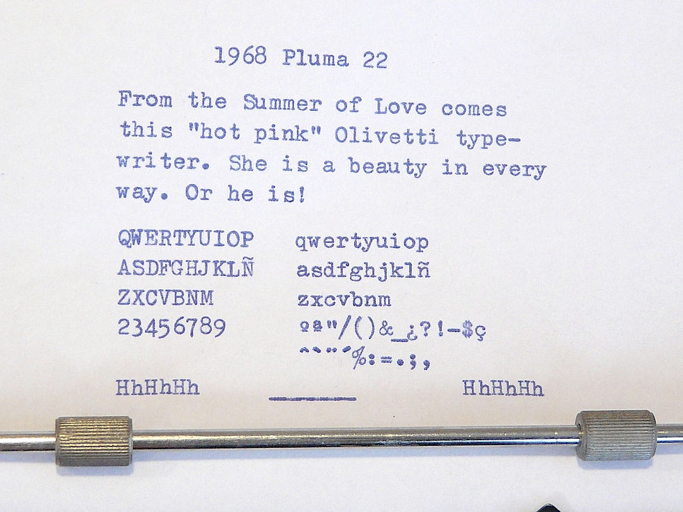 Thumbnail: Olivetti Pluma 22 1968