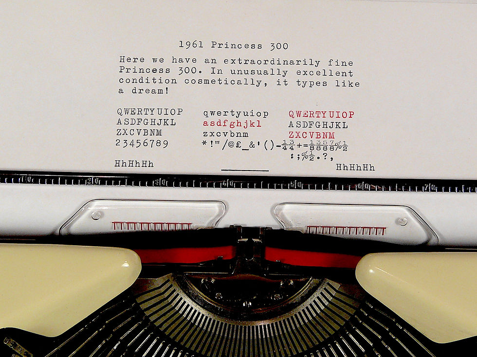 Thumbnail: Princess 300 Typewriter 1963