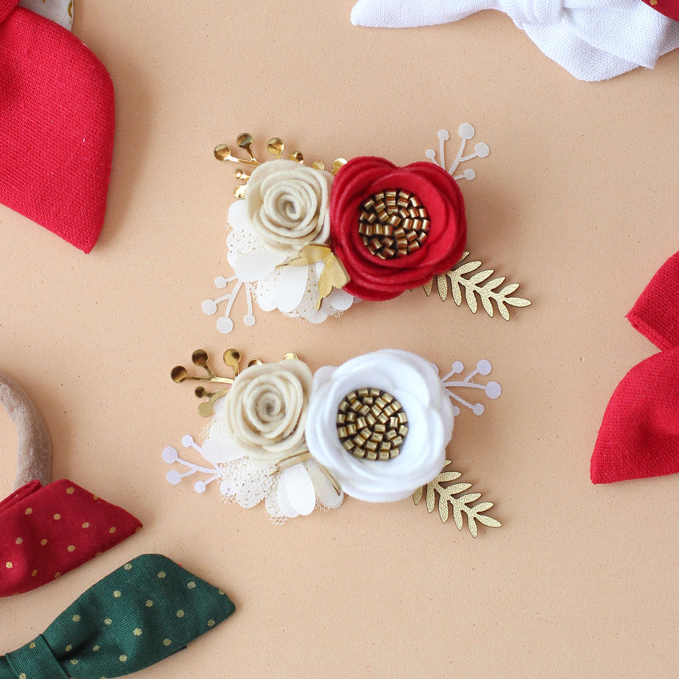 Miniatura: Arranjo Floral Navidad