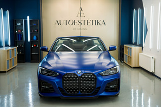 Auto aplīmēšana ar matētu un satīna PPF plēvi