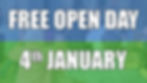 January Open Day