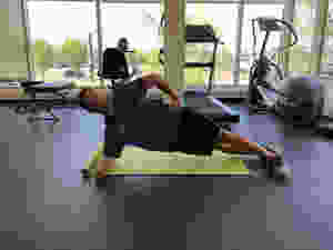 Lethbridge Physiotherapy Side Plank exercise for low back pain