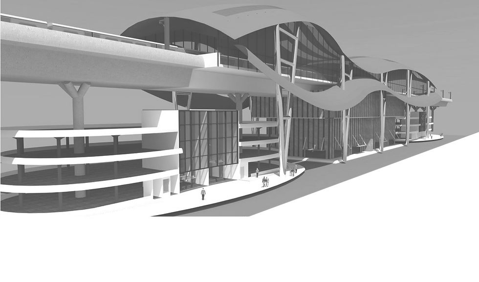 Metro Station Complex....