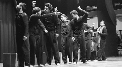 A physical theatre piece written by Badal Sircar that explores humanity's relationship with protests, processions and parades.