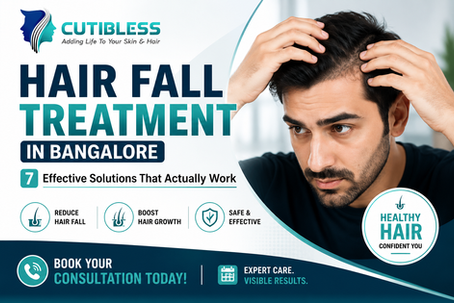 Hair Fall Treatment in Bangalore – 7 Effective Solutions That Actually hair fall treatment Bangalore. best hair fall treatment Bangalore