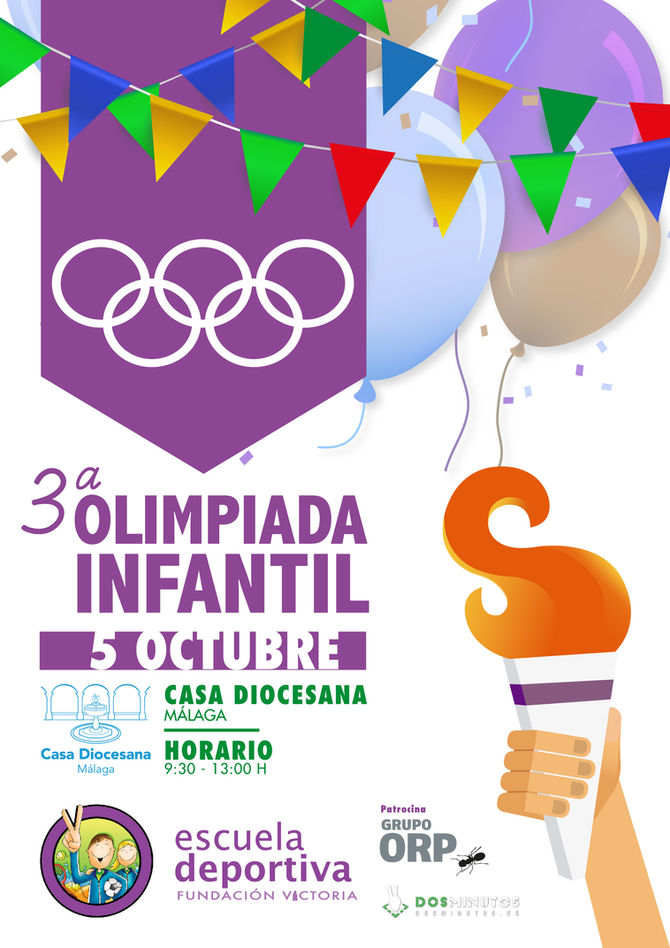 La Casa Diocesana acoge la III Olimpiada Infantil de Fundación Victoria