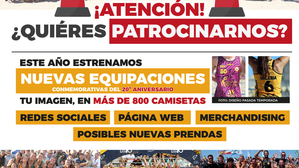 ¡Únete a la familia de patrocinadores del Fundación Fomento Deporte CBMP Ciudad de Málaga en su 20 aniversario!