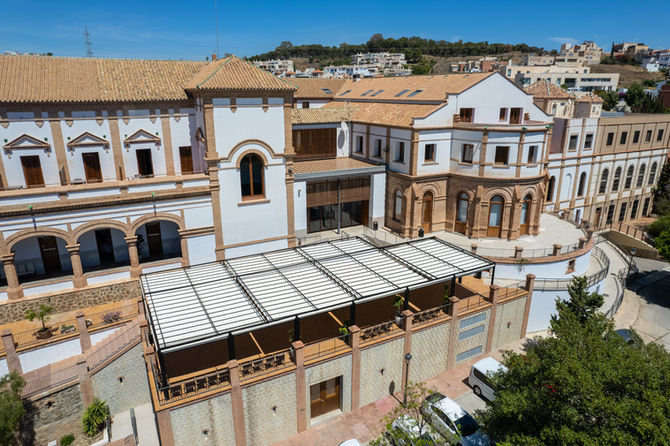 Nuevos accesos a Casa Diocesana durante la fase 2 de las obras en Pasaje de los Almendrales