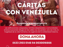 Cáritas responde ante la emergencia de Venezuela