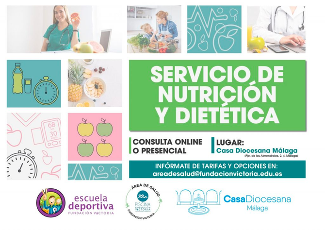 Servicio de nutrición y dietética, nueva oferta del Área de Salud de Fundación Victoria