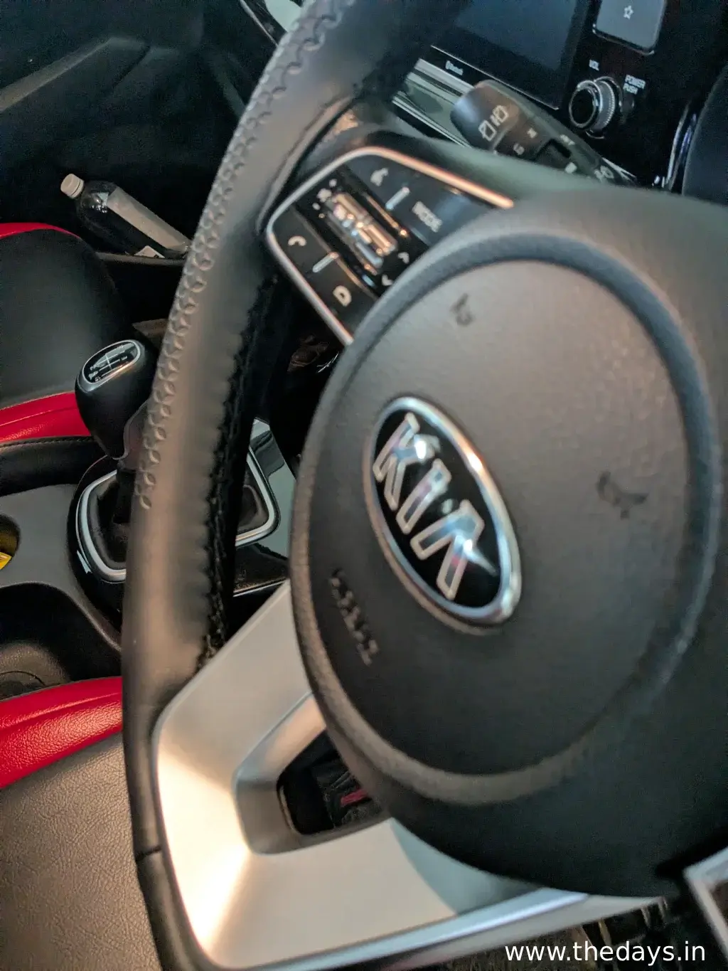 leather steering wheel cover for kia carens