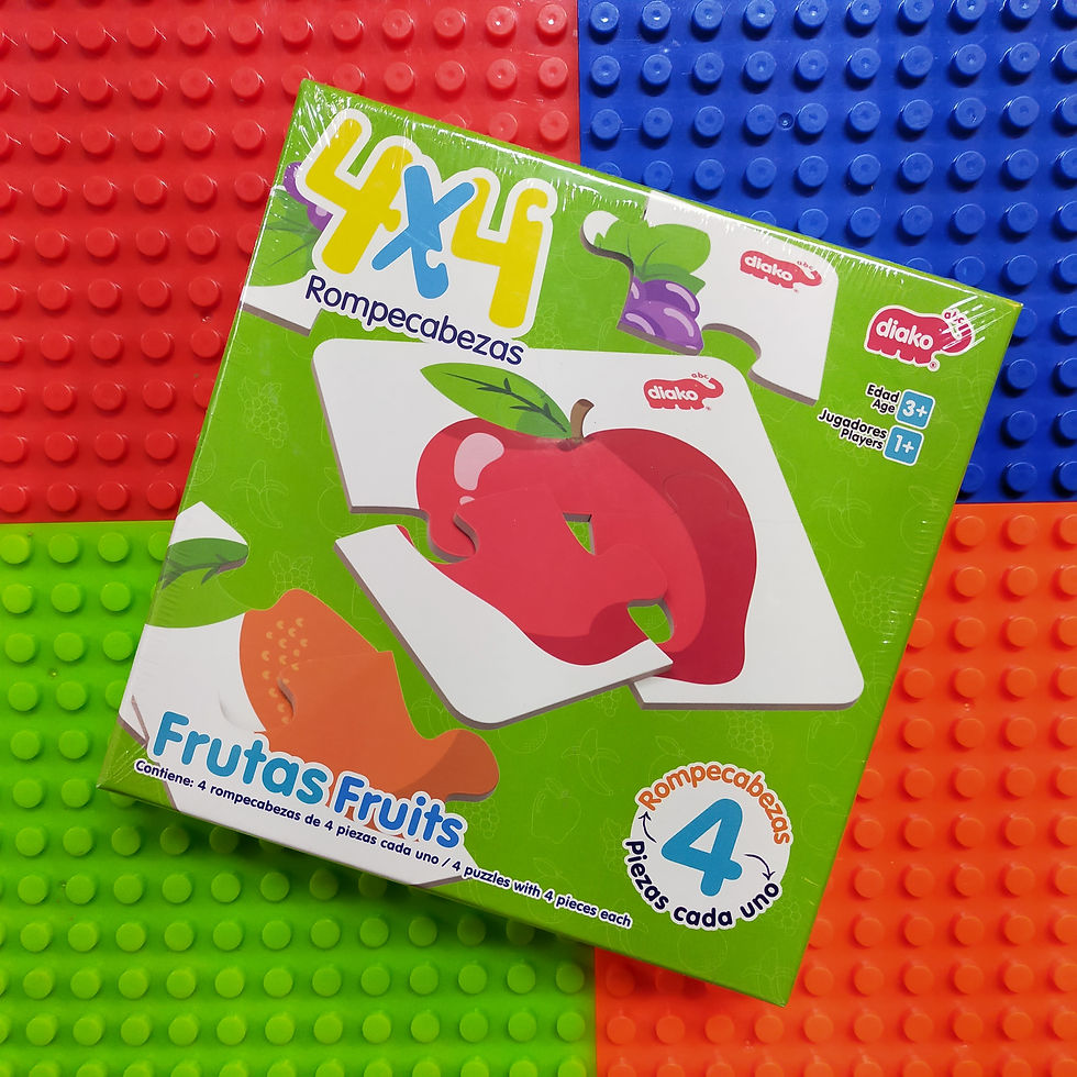 Rompecabezas De Madera De Frutas Didáctico De 11 Piezas