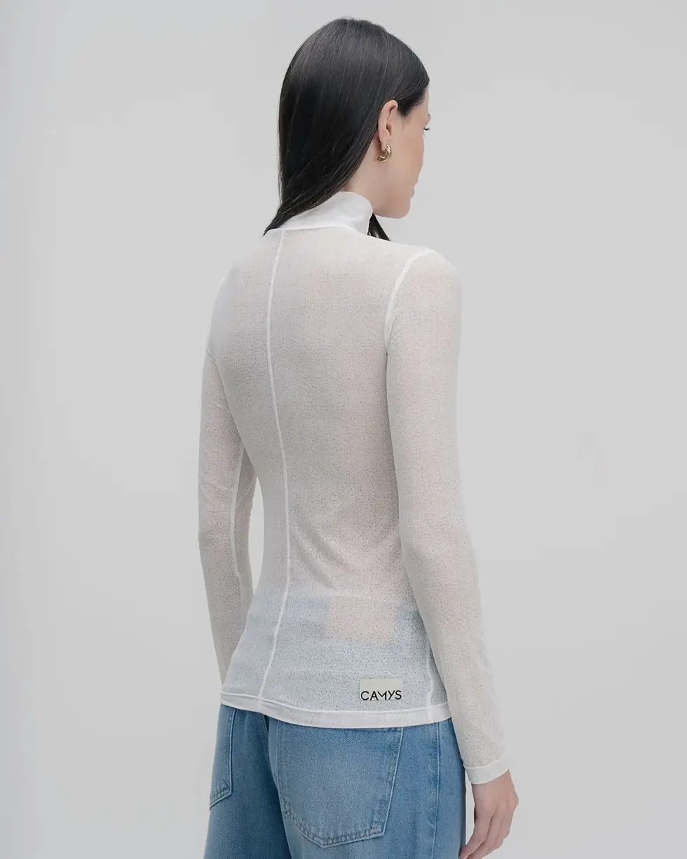 Miniatura: CAMISETA MANGA LONGA SKIN BRANCO