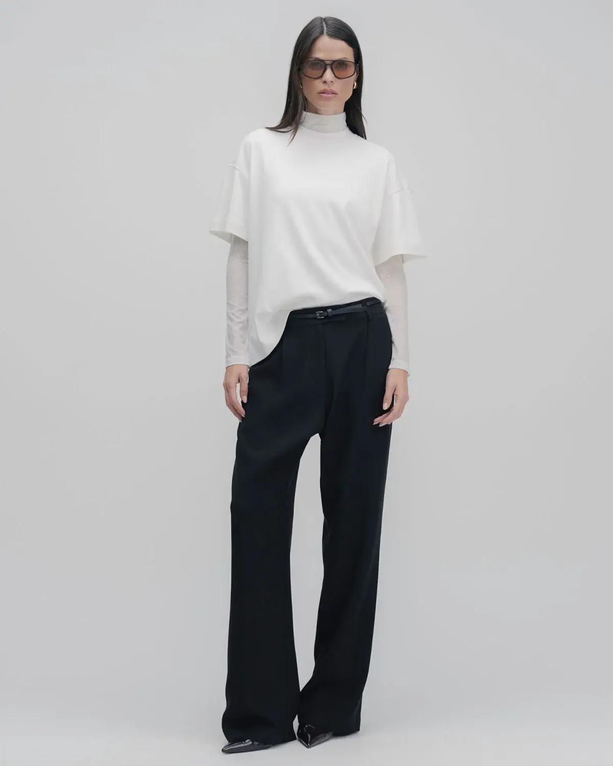 CAMISETA MANGA LONGA SKIN BRANCO