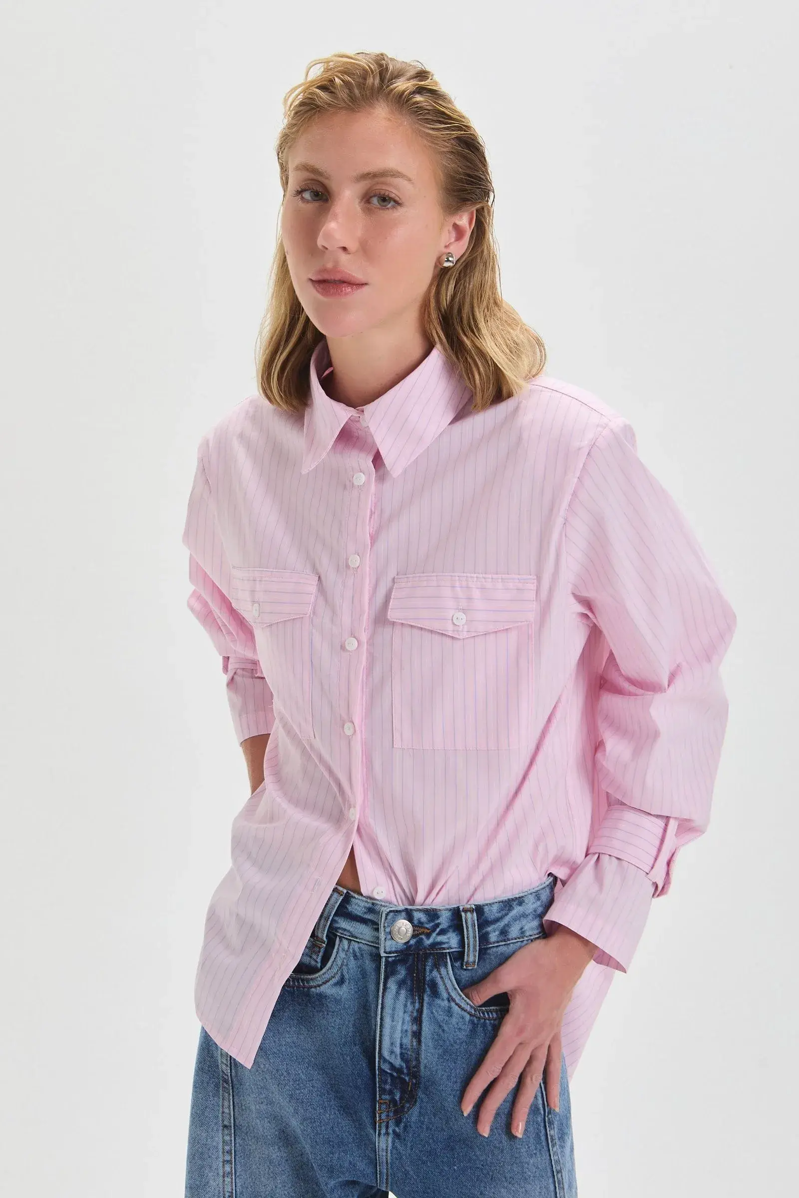 CAMISA THAIS PINK BLOSSOM