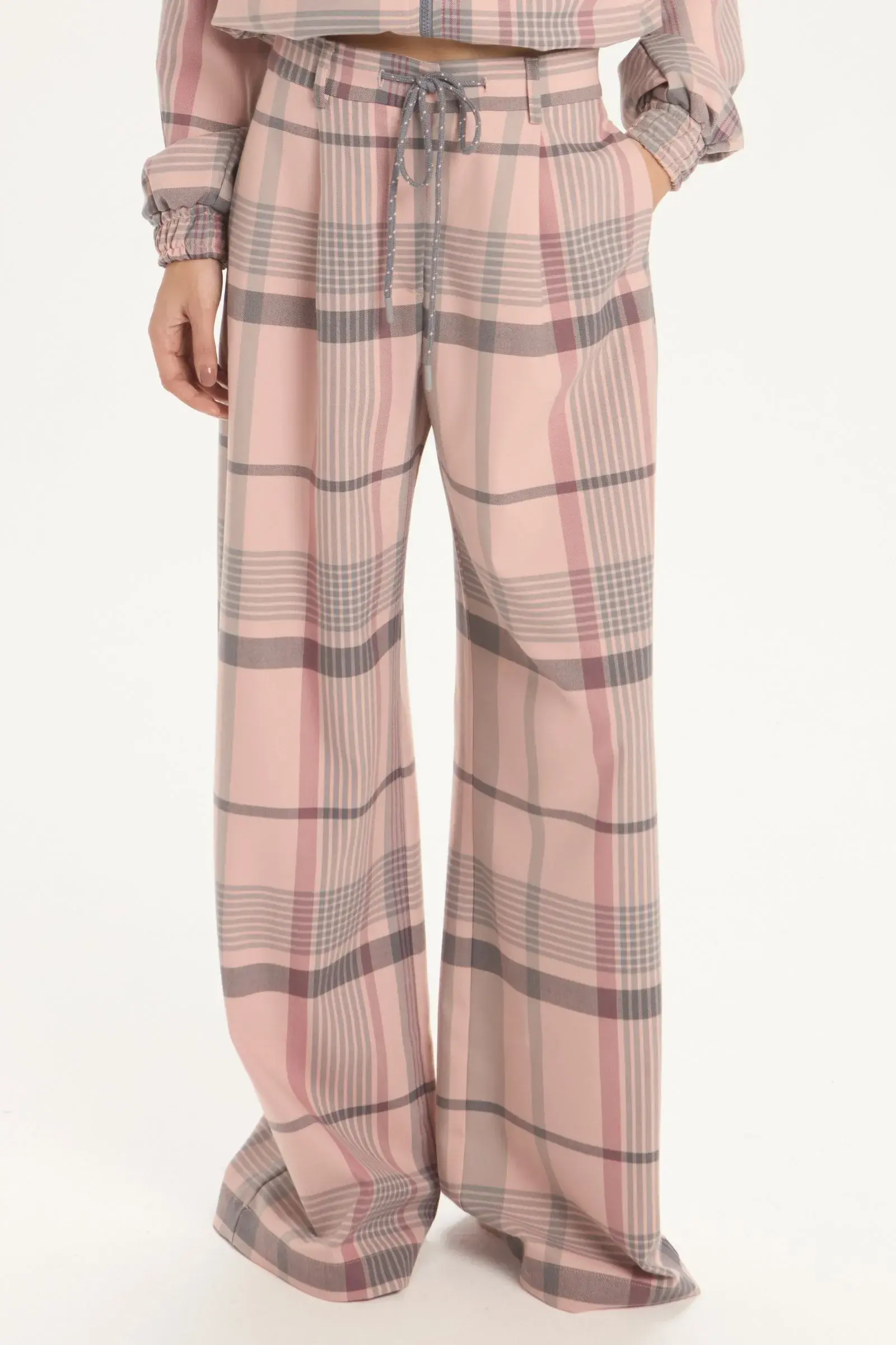CALCA MELINA ROSE CHECK