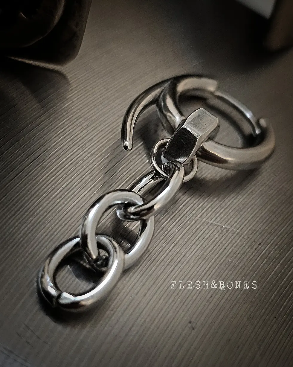 Miniature : CLUB LINKS mono-earring