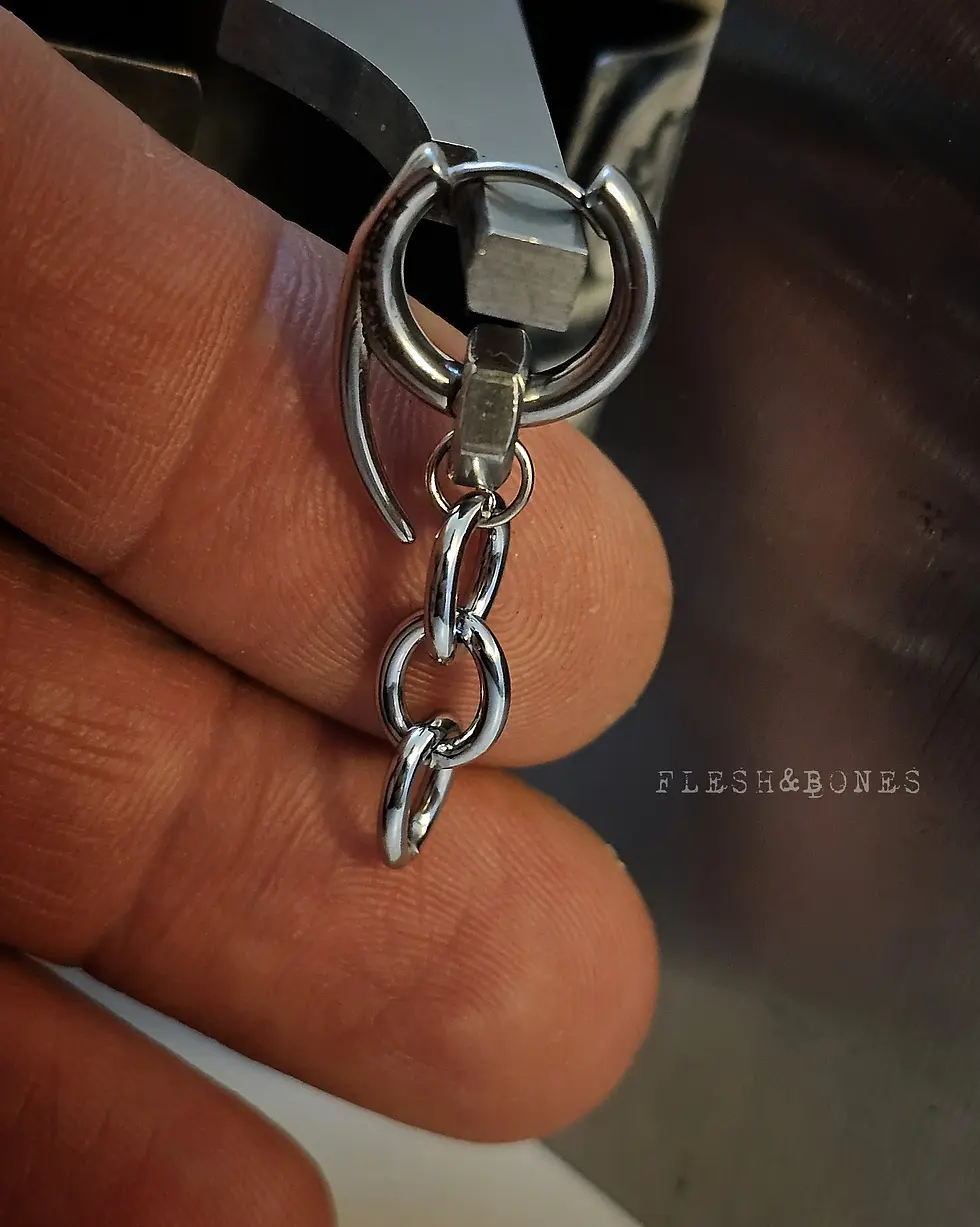 Miniature : CLUB LINKS mono-earring