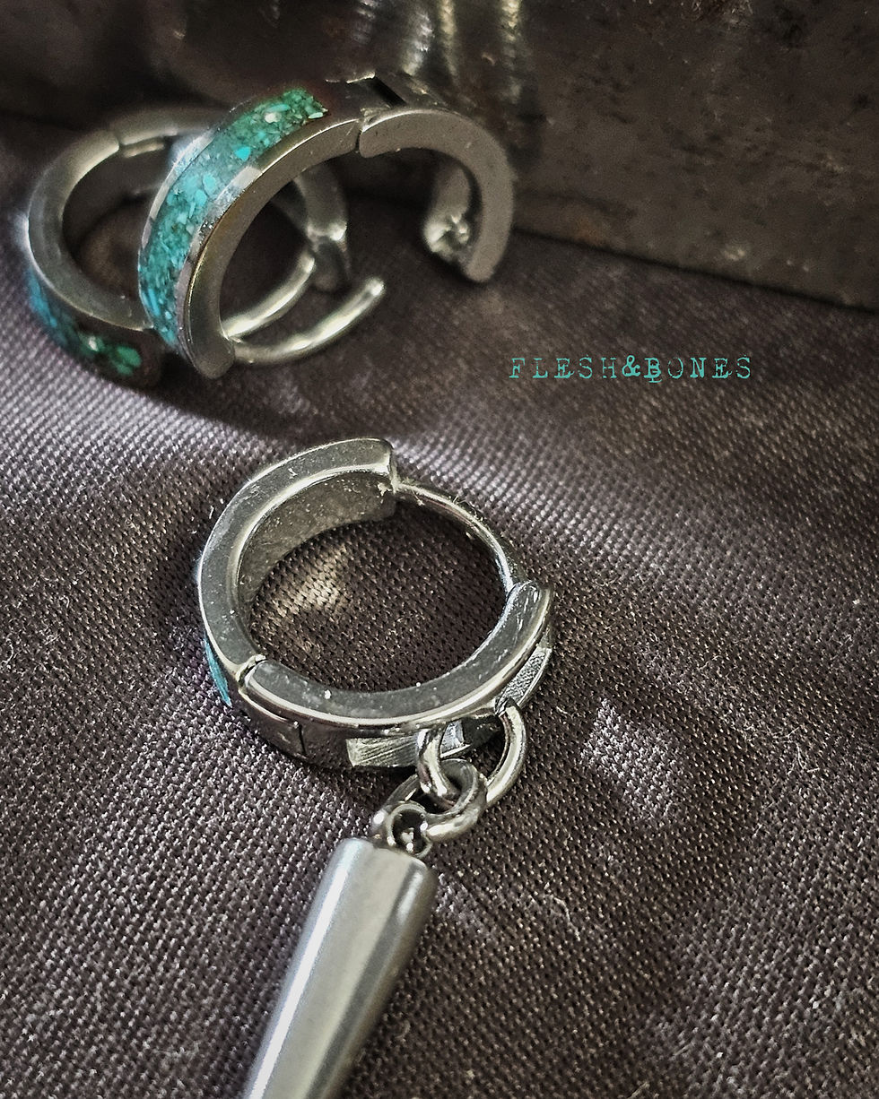 Miniature : BLUE TROPIC + NEO-PUNK MiNi earrings packs