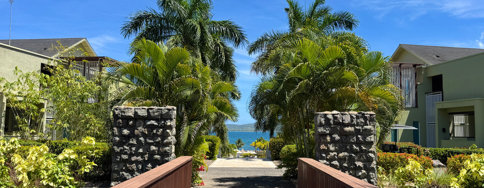 Ocean view from the spa at Park Hyatt St. Kitts Christophe Harbour