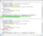 Line-by-line differences dialog