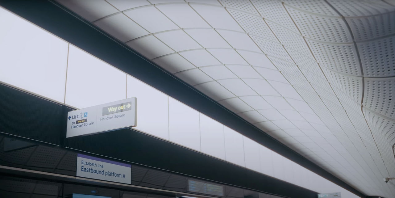 เพดานสถานี