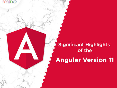 Appsinvo - Significant Highlights of the Angular Version 11