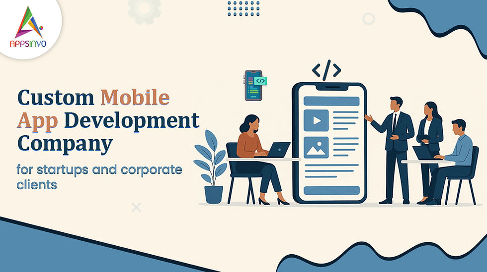 Appsinvo - Custom Mobile App Development Company in USA for Startups and Corporate Clients