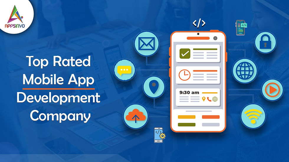 Top Rated Mobile App Development Company in Burnley - Appsinvo