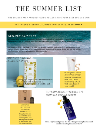 Our Favorite Summer Skincare