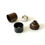 Thumbnail: E27 burnished brass lampholder M10 x 1mm pitch, smooth finish