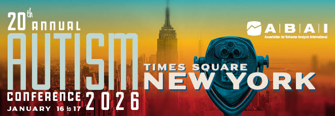 20th Annual Autism Conference, hosted by the Association for Behavior Analysis International (ABAI)