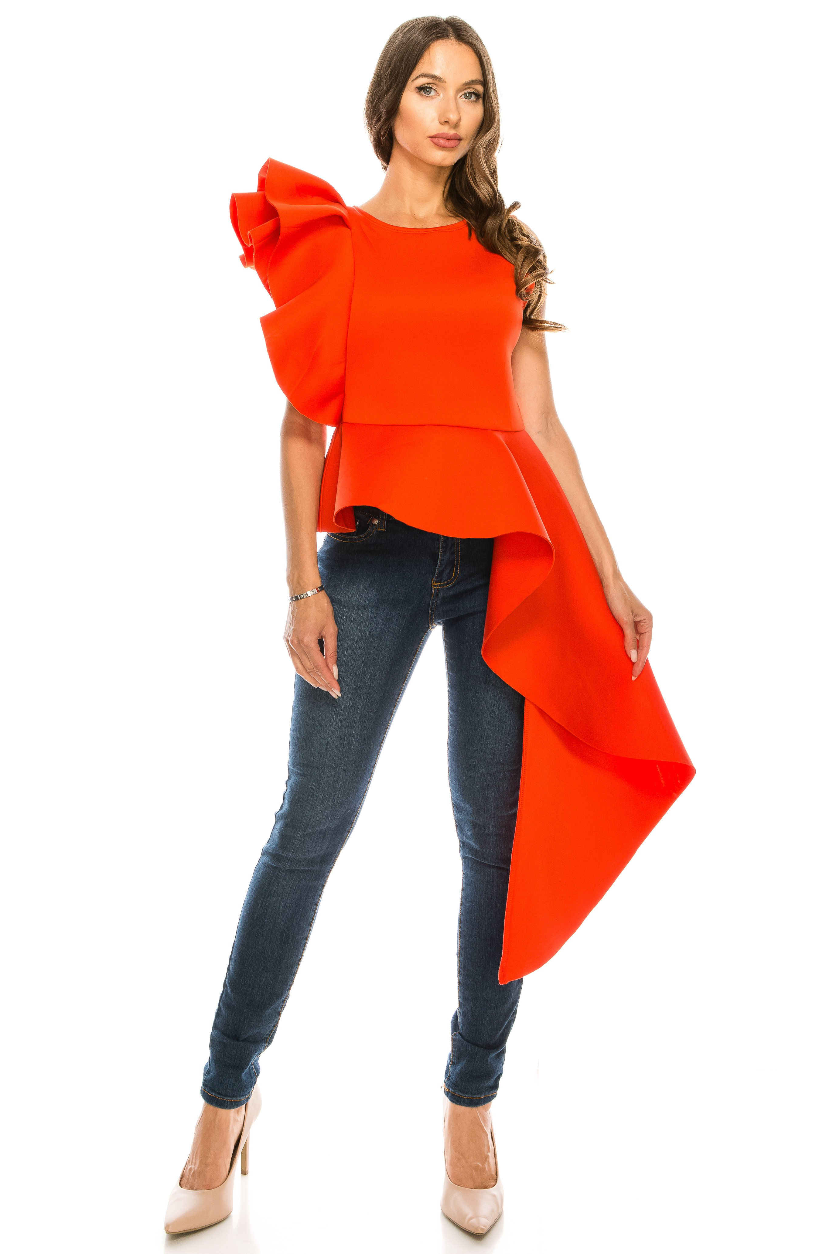 Chandelier Peplum Top