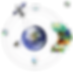 Figure 2. Spatial data layers representing maps, analysis, and infrastructure from a GIS environment.