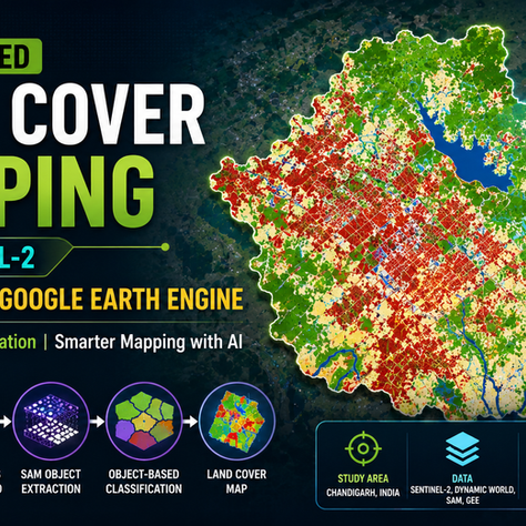 Object-Based Land Cover Classification Using SAM and Google Earth Engine