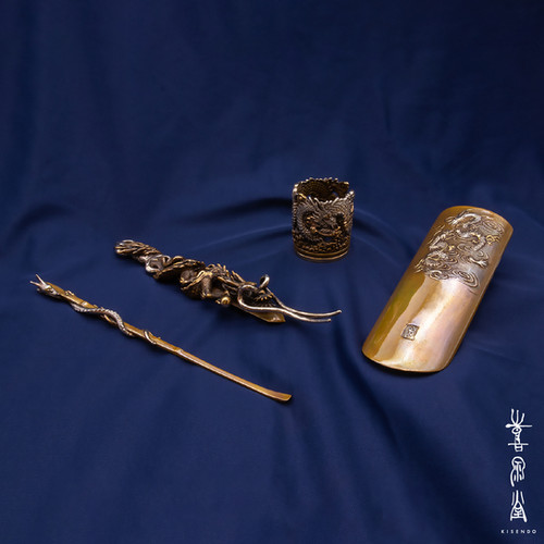 009雲竜茶合　雲龍　茶則　お茶　煎茶　煎茶道具　茶道具　中国茶　唐物　波　龍 茶則 雲龍 | 喜泉堂