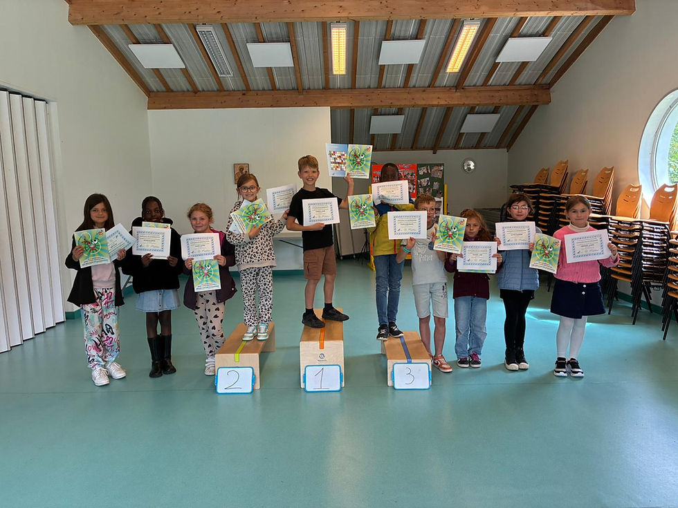 Remise diplôme concours kangourou
