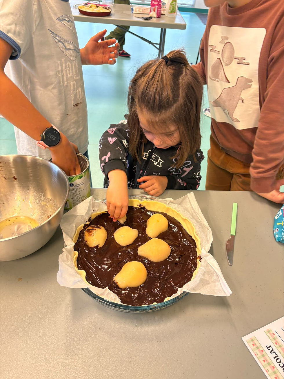 Atelier cuisine pour les anniversaires d'Octobre