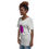 Thumbnail: Pink Meggie Unisex Short Sleeve V-Neck T-Shirt