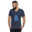 Thumbnail: Blue Meggie Unisex Short Sleeve V-Neck T-Shirt