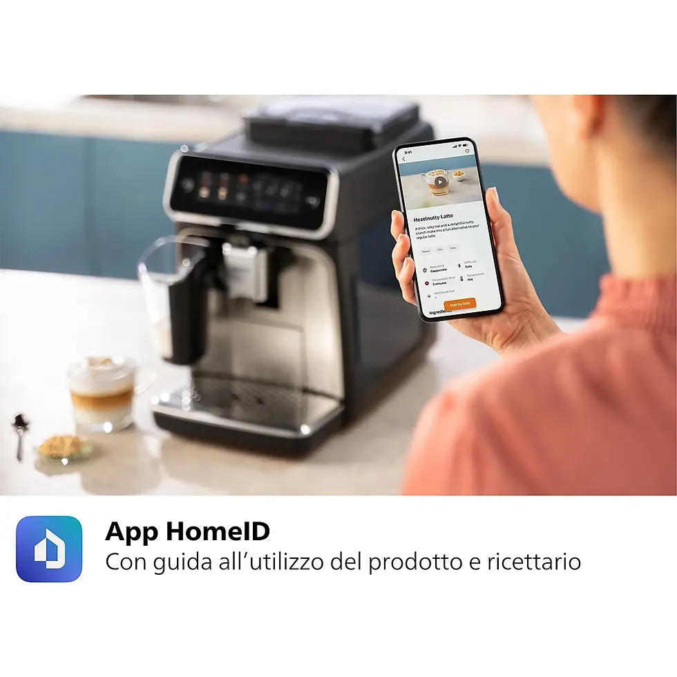 Miniatura: PHILIPS Series 2300 LatteGo EP2331/10 MACCHINA CAFFÉ AUTOMATICA, Nero