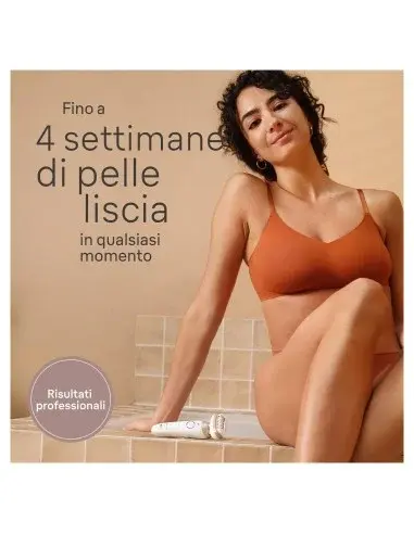 Miniatura: BRAUN SES9011 3D EPILATORE SILK-EPIL BIANCO/ORO