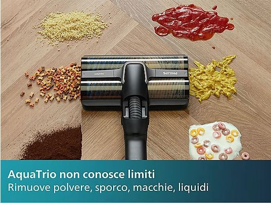 Miniatura: PHILIPS Lavapavimenti senza filo AquaTrio Serie 7000 XW7110/01