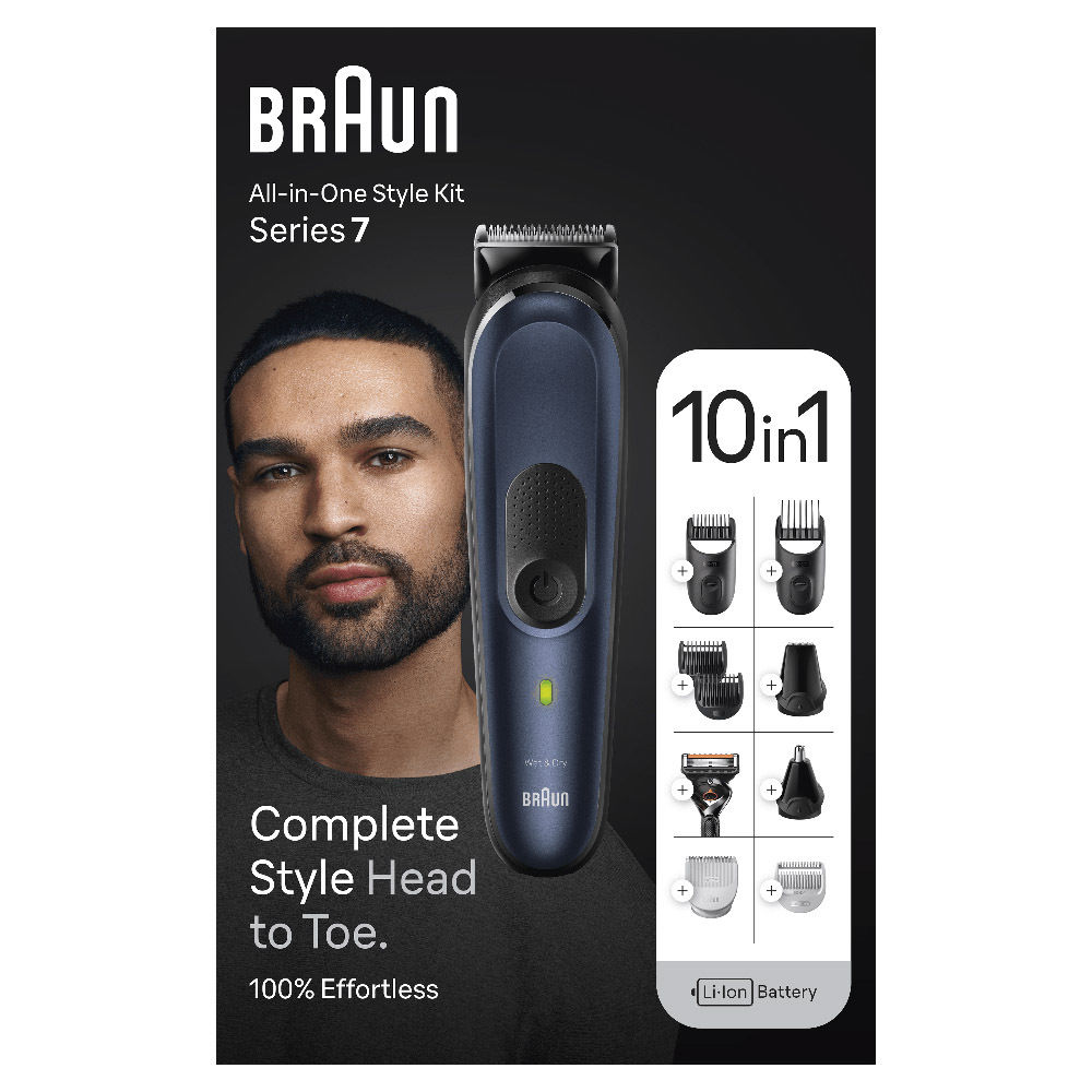 Braun Series 7 MGK7421 Rifinitore, Kit Per Lo Styling